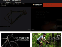 Tablet Screenshot of lynskeyperformance.com